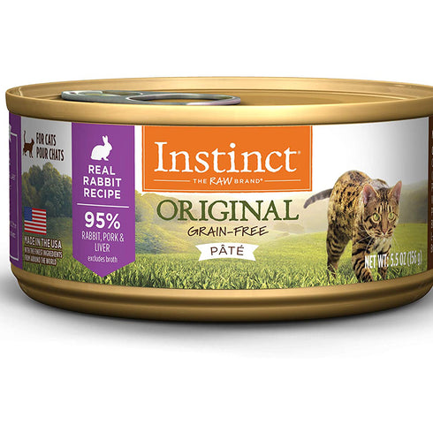 Instinct Original Real Rabbit Formula Wet Cat Food 5.5oz - Poudre Pet and Feed Supply